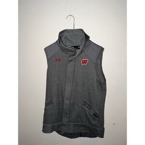 Wisconsin Badgers Under Armour Cold Gear Vest Size Medium